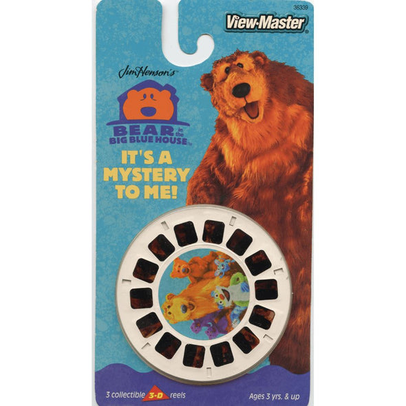 Bear in the Big Blue House - View-Master - 3 Reels on Card VBP 3dstereo 