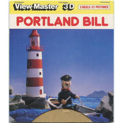 Portland Bill - View-Master 3 Reel Set on Card - 1983 - vintage - D226-123E VBP 3dstereo 