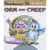 View-Master 3 Reel Set on Card - Orm and Cheep - 1983 - vintage - (D266)