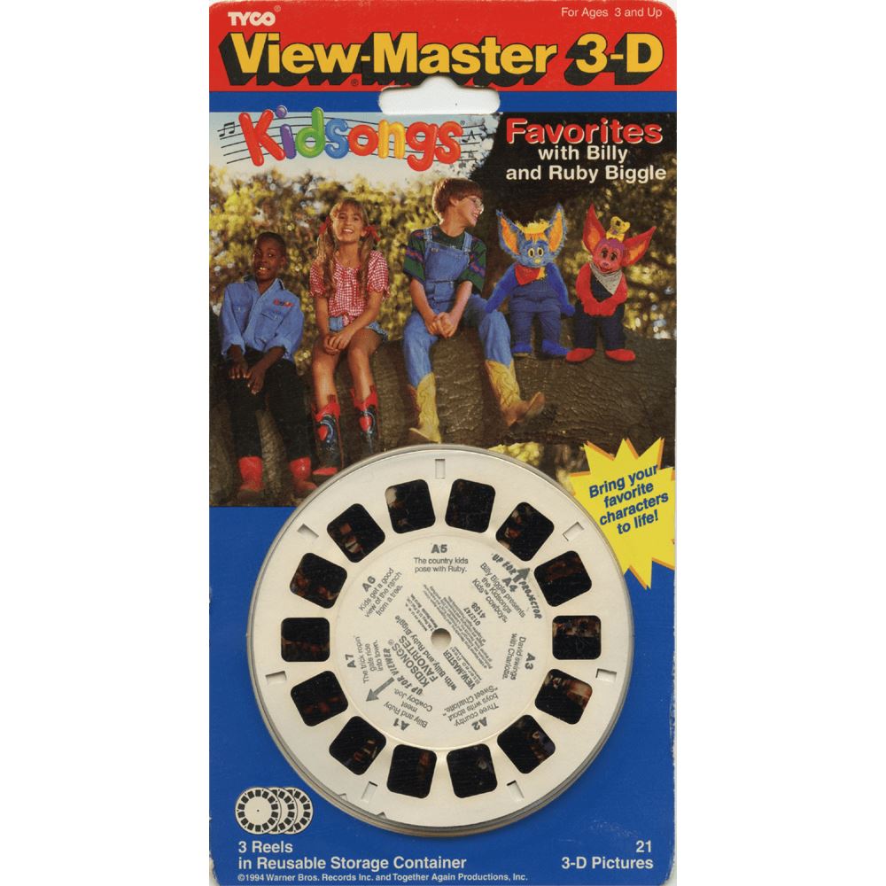 Kidsongs - View-Master 3 Reel Set on Card - NEW - (VBP-4158) –