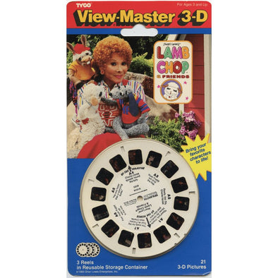 Lamb Chop and Friends - View-Master - 3 Reel Set on Card - NEW - (VBP-4151) VBP 3dstereo 