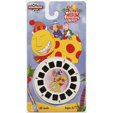Maggie and the Ferocious Beast - View Master 3 Reel Set on Card - NEW - (VBP-7154) VBP 3dstereo 
