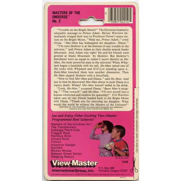 Masters of the Universe No. 2 - View Master 3 Reel Set VBP 3dstereo 