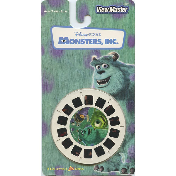 monsters inc collectibles Disney Toys | View Master Disney'S Monsters, Inc. 3d 3 Reel Set | Color: Cream/Tan | Size: Os