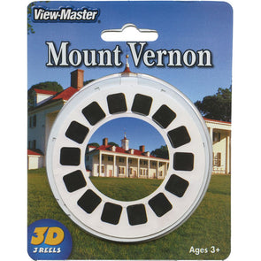 Mount Vernon - Virginia - View-Master 3 Reel Set on Card - NEW - 8114 VBP 3dstereo 