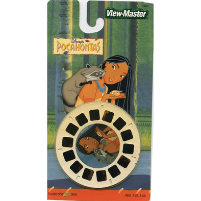 Pocahontas - ViewMaster 3 Reel on Card - NEW VBP 3dstereo 