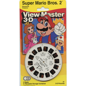 Super Mario Bros. 2 - View Master 3 Reel on Card VBP 3dstereo 
