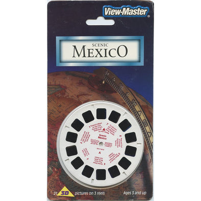 4 ANDREW - Scenic Mexico - View-Master 3 Reel Set on Card - Unopened - 2003 - vintage VBP 3dstereo 