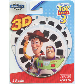 4 ANDREW - Toy Story 3 - View-Master 3 Reel Set on Card - NEW - T3982 VBP 3dstereo 