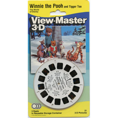 Winnie the Pooh and Tigger Too - ViewMaster 3 Reel Set on Winnie the Pooh & tigger