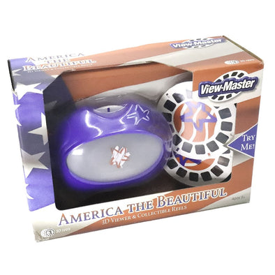 America the Beautiful - View-Master Gift Set - 3 Reels & 3D Virtual Viewer - 2002 Viewers 3dstereo 