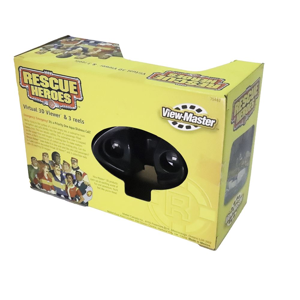 Rescue Heroes - View-Master Gift Set - 3 Reels & Themed Virtual Viewer -  2002 –
