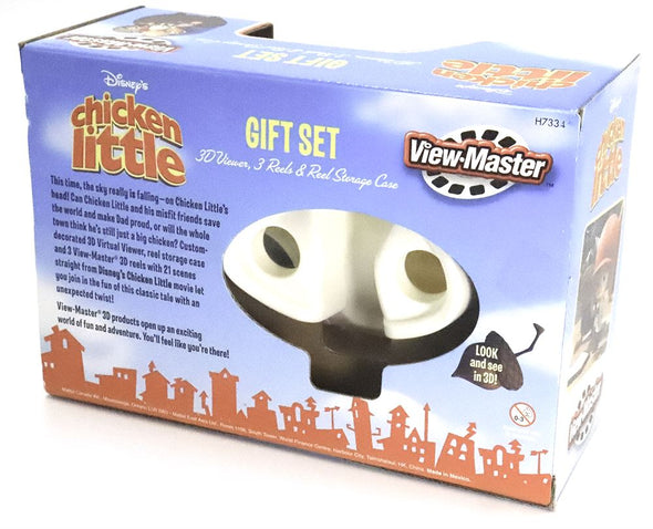 Chicken Little - View-Master Gift Set - 3 Reels, Virtual Viewer, & Case - 2005 Viewers 3dstereo 