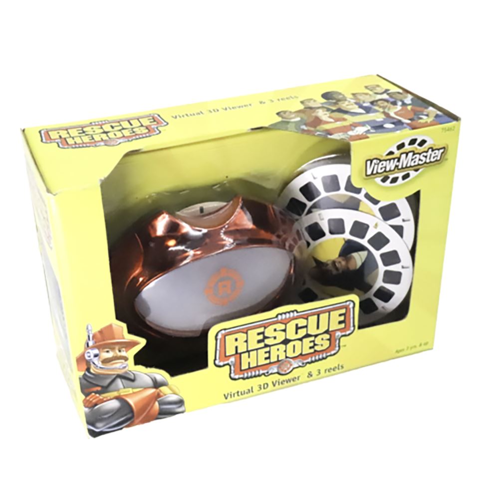 Rescue Heroes - View-Master Gift Set - 3 Reels & Themed Virtual
