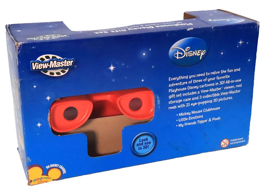 Playhouse Disney - View-Master Gift Set - 3 Reels, Viewer ,& Reel Storage  Case –