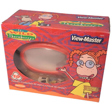 The Wild Thornberrys - View-Master Gift Set - 3 Reels & Virtual Viewer - vintage/as new Viewers 3dstereo 