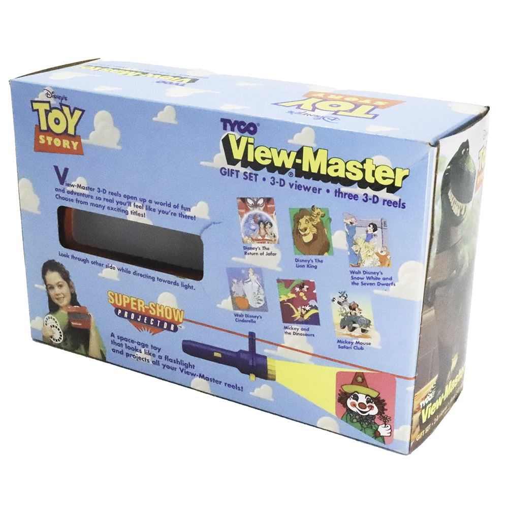 View Master Type Toy Toy Story - View-Master Gift Set - 3 Reels & Viewer (red) - 1995 ...