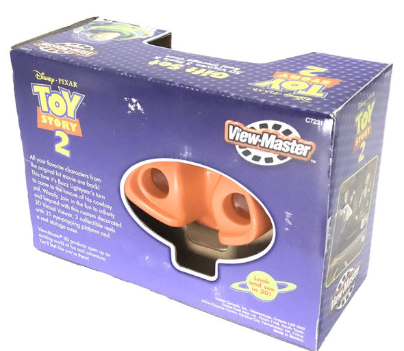 Toy Story 2 - View-Master Gift Set - 3 Reels, Virtual Viewer, & Case - 2004 Viewers 3dstereo 