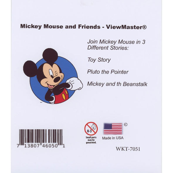 Mickey Mouse - World of Disney - View-Master 3 Reel Set - NEW (7051) WKT 3dstereo 