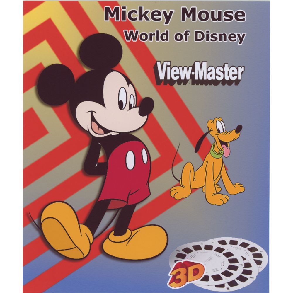 Mickey Mouse - World of Disney - View-Master 3 Reel Set - NEW