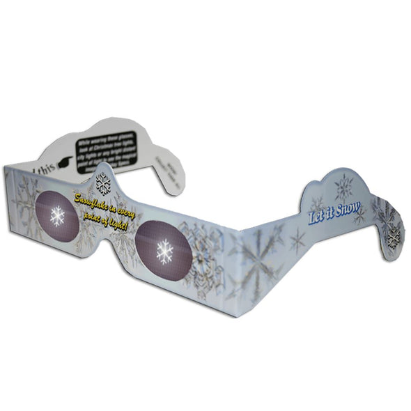 Christmas Glasses Holiday Eyes® - Snowflake 3D Glasses 3dstereo 