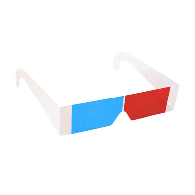 Red/Cyan - 3D Anaglyph Glasses - ProKleer(TM) - Acrylic Frameless - NEW 3dstereo 