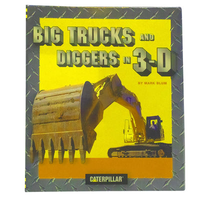 Big Trucks and Diggers in 3-D - by Blum - NEW - 2001 3dstereo 