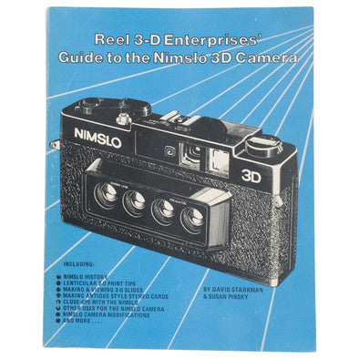 Guide to the Nimslo 3D Camera - vintage Instructions 3dstereo 