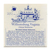 ViewMaster - Williamsburg Colonial Restoration - Vacationland Serie - Vintage - 3 Reel Packet - 1950s Views Packet 3dstereo 