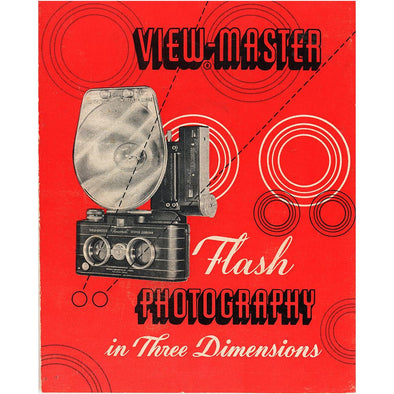 View-Master Personal Camera Flash Attachment Instructions - facsimile Instructions 3dstereo 
