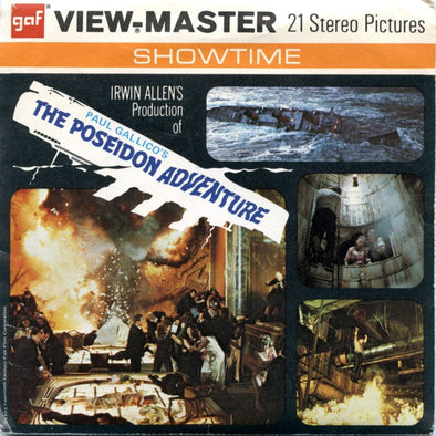 The Poseidon Adventure - View-Master 3 Reel Packet - 1970s - Vintage - (zur Kleinsmiede) - (B391-G3B) Packet 3dstereo 