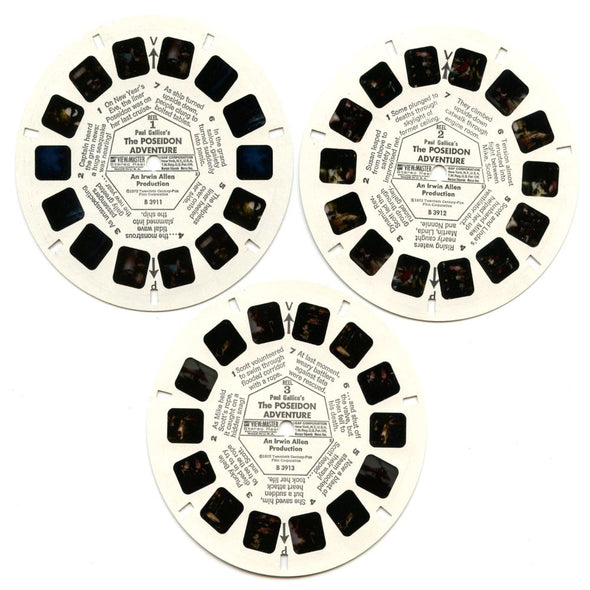 The Poseidon Adventure - View-Master 3 Reel Packet - 1970s - Vintage - (zur Kleinsmiede) - (B391-G3B) Packet 3dstereo 