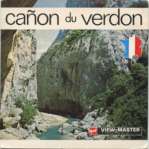 Canon Du Verdon - View-Master 3 Reel Packet - 1960s views- vintage - (zur Kleinsmiede) - (C223-BG2) Packet 3dstereo 