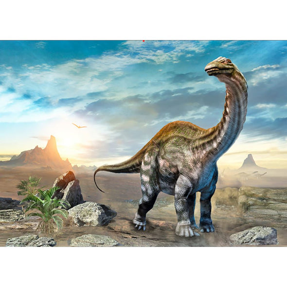 Apatosaurus - 3D Lenticular Postcard Greeting Card - NEW Postcard 3dstereo 