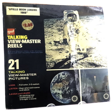 Apollo Moon Landing - View-Master - 3 Reels on Card –