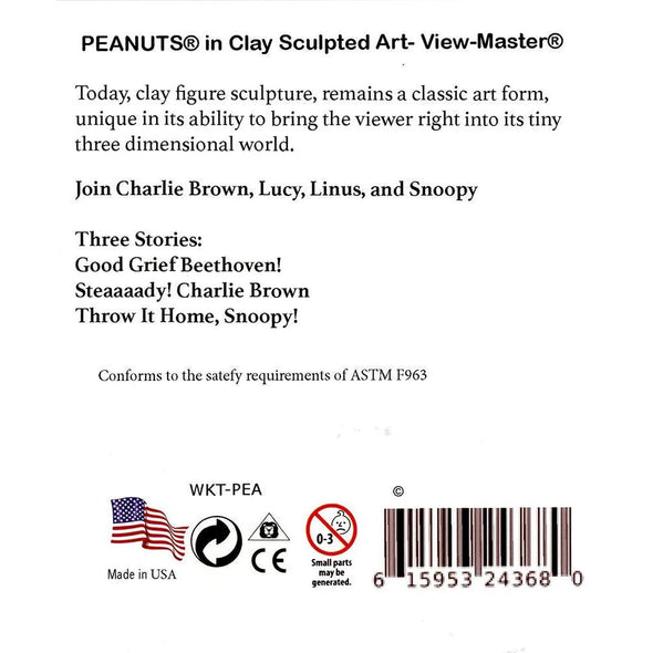 Peanuts - View-Master 3 Reel Set - NEW - (WKT-PEA) WKT 3dstereo 