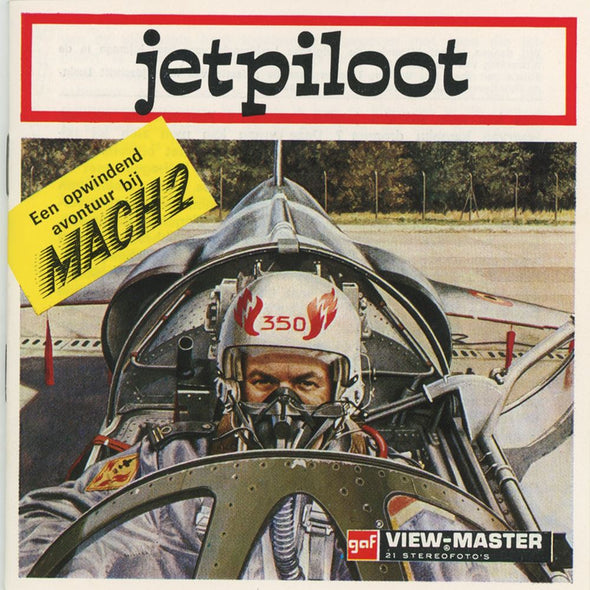 4 ANDREW - Jetpilot - View-Master 3 Reel Packet - vintage - D104-N-BG3 Packet 3dstereo 