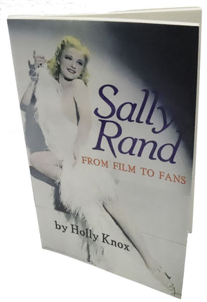 Sally Rand From Film to Fans - book, by Knox - NEW - 1988 Instructions 3dstereo 