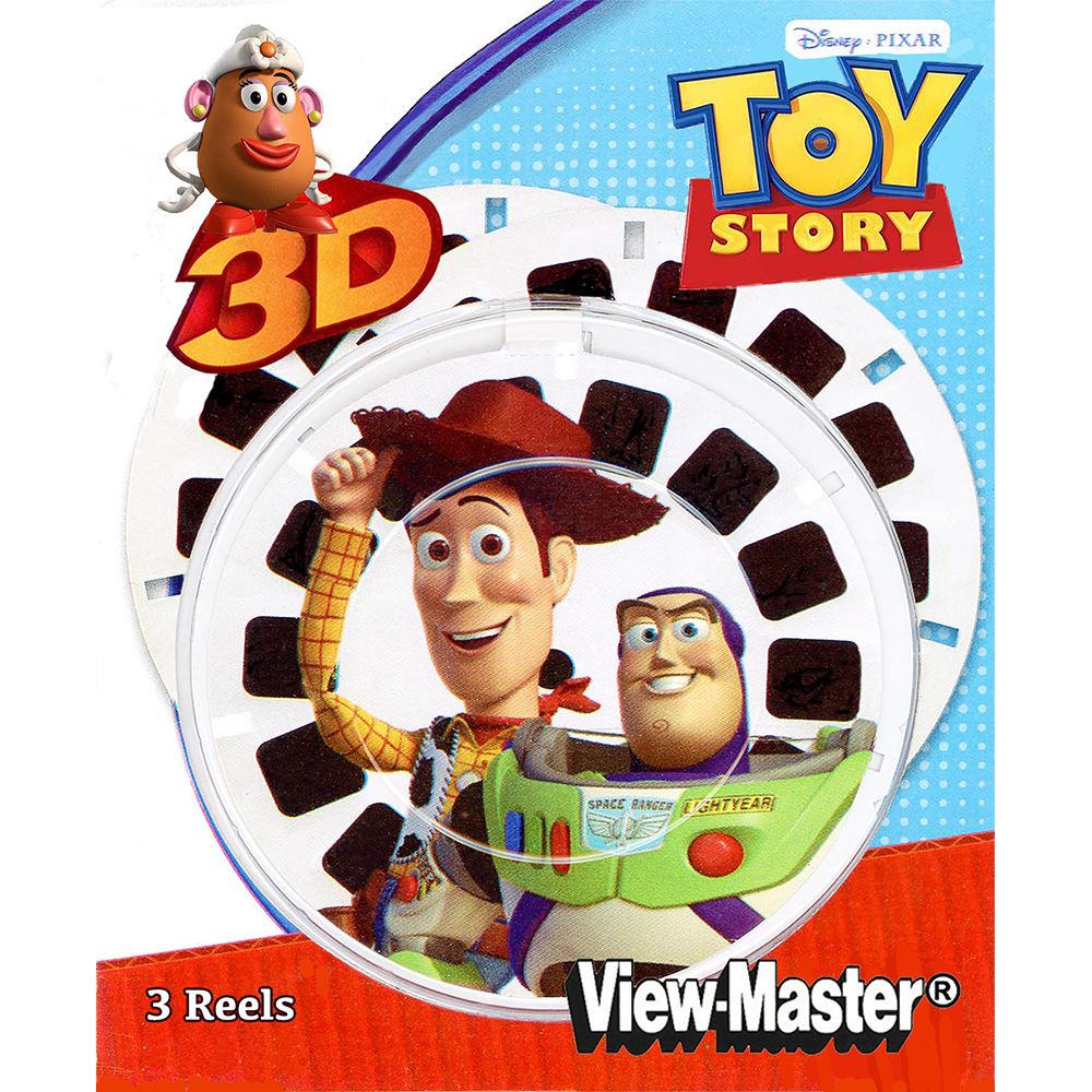 Toy Story - Disney -View Master 3 Reel Set - NEW