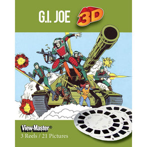 G.I. Joe - View-Master 3 Reel Set - AS NEW WKT 3dstereo 