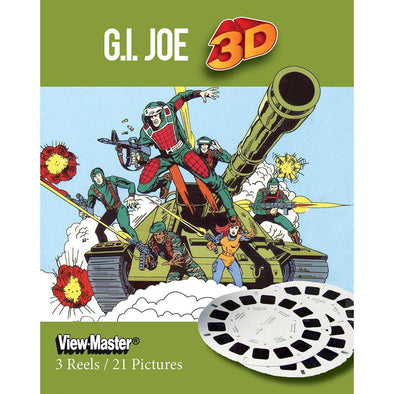 4 ANDREW - G.I. Joe - View-Master 3 Reel Set - AS NEW WKT 3dstereo 