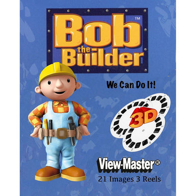 Bob the Builder - View-Master 3 Reel Set - NEW WKT 3dstereo 