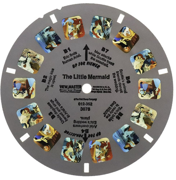 Little Mermaid - View-Master 3 Reel Set - NEW WKT 3dstereo 