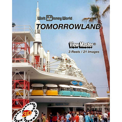 Tomorrowland - Walt/Disney/World - View-Master 3 Reel Set - AS NEW - 3068 WKT 3dstereo 
